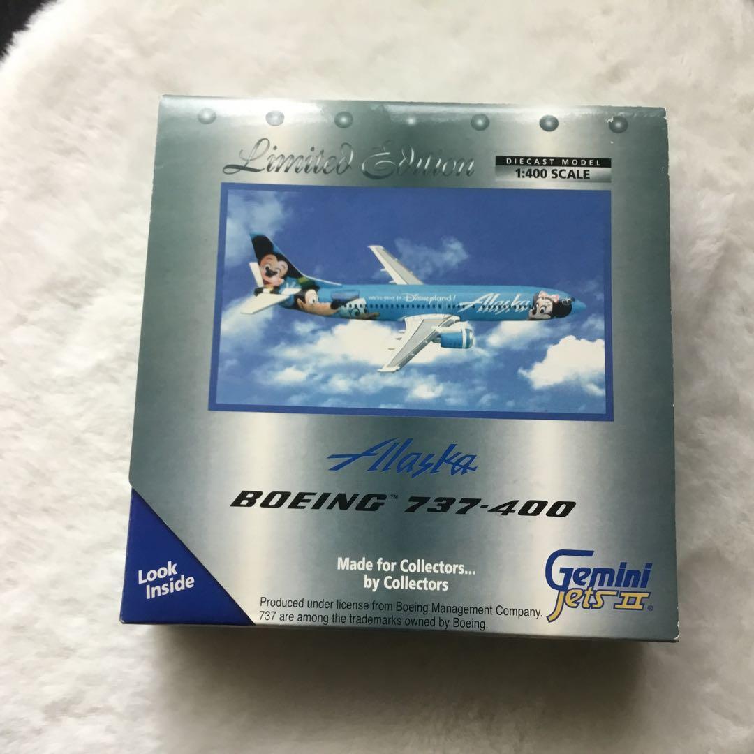 Alaska Airlines B737-400⭐️Disney 1:400⭐️