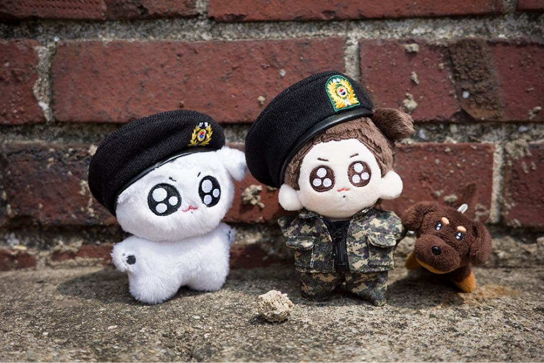 BTS ジョングク グクトゥギ 団結トゥギ バム 軍服 モックニム ぬいぐるみ