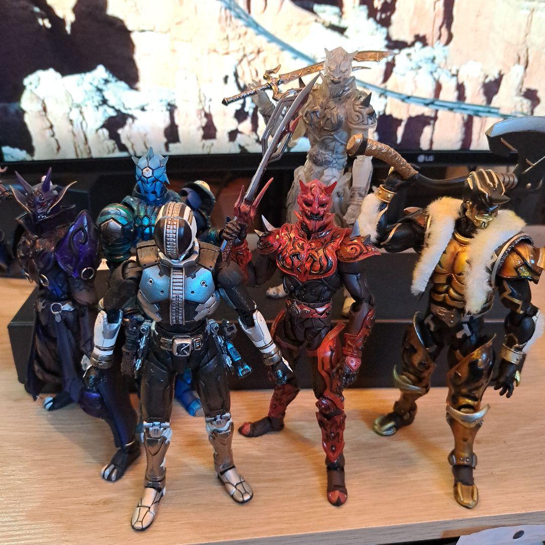 S.I.C.仮面ライダー 電王フィギュア　29体　 ブレイド9体