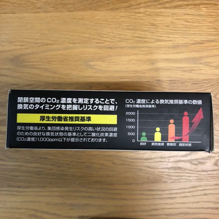 【新品未使用】CO2マネージャー 二酸化炭素濃度計 5個セット