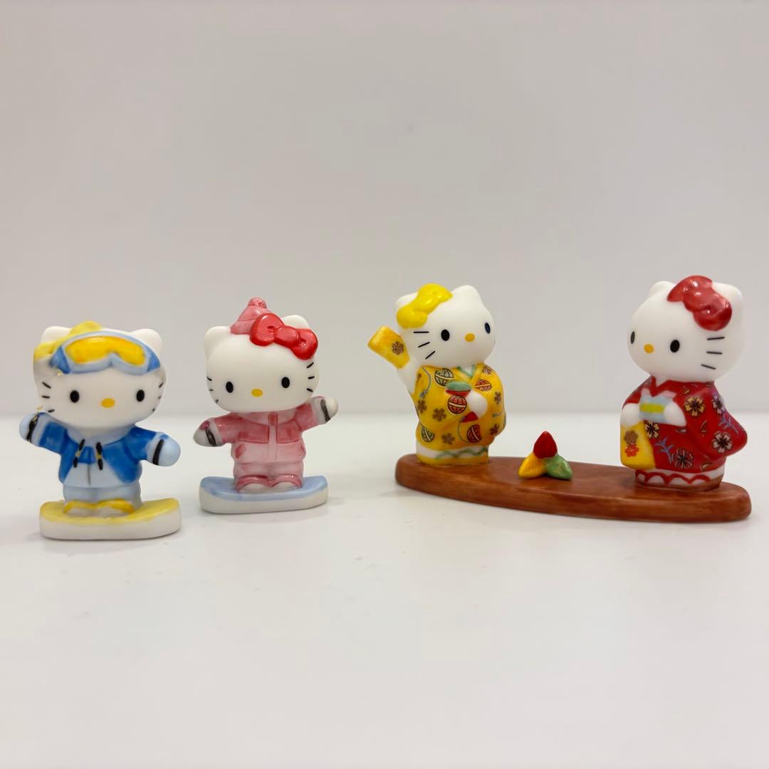 ハローキティ 千趣会 マンスリー 陶器製 ミニフィギュアセット
