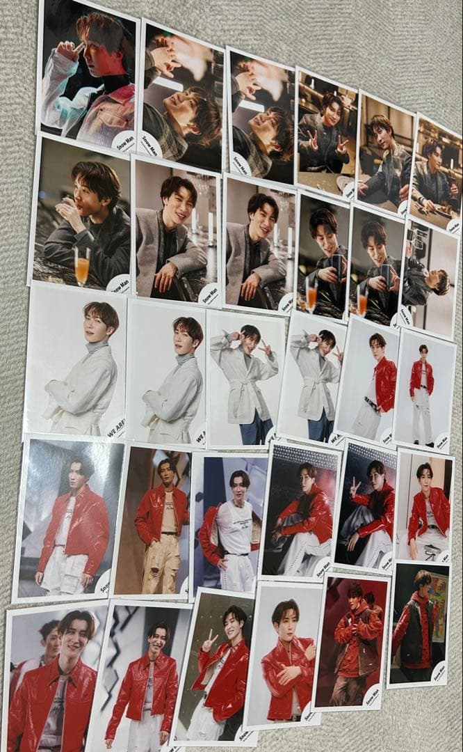 Man 渡辺翔太 公式写真 547枚まとめ売り