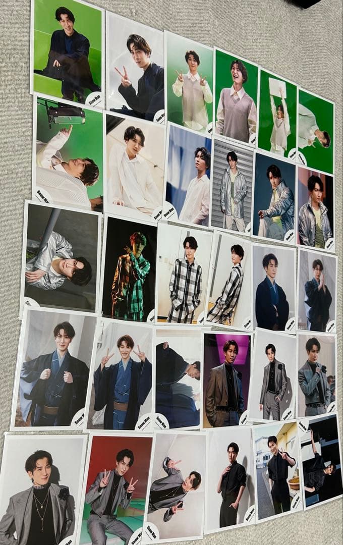 Man 渡辺翔太 公式写真 547枚まとめ売り