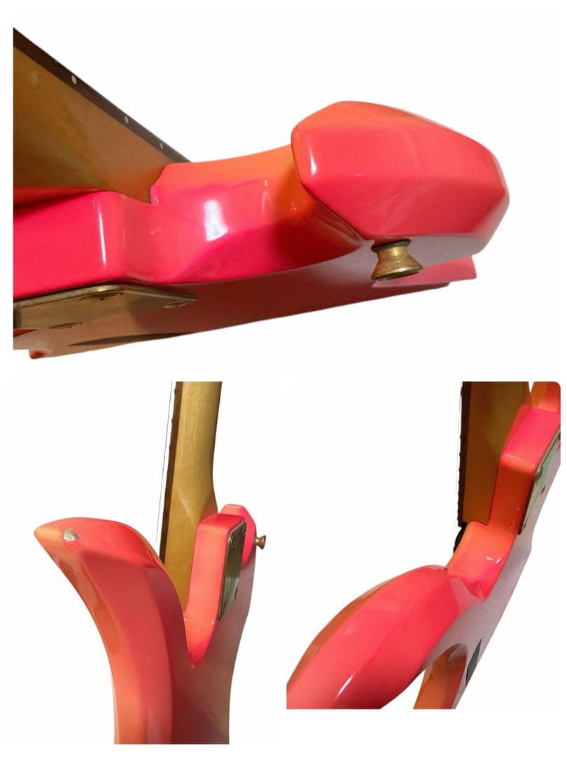 TARGET FERNANDES エレキギター モッキンバード ピンク hide