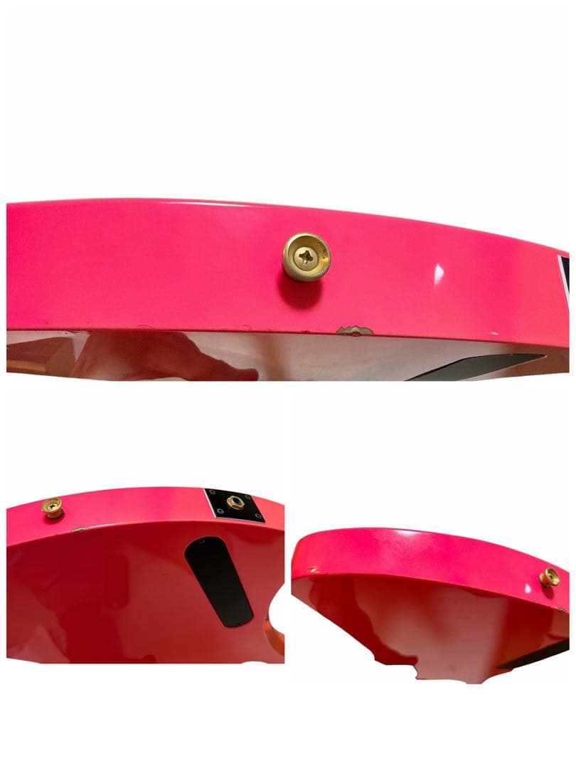 TARGET FERNANDES エレキギター モッキンバード ピンク hide