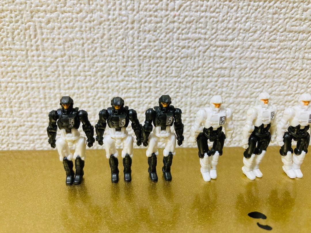 ダイアクロン：ダイアバトルスV2 宇宙機動タイプ/ダイアクロン隊員×9体＆バイク