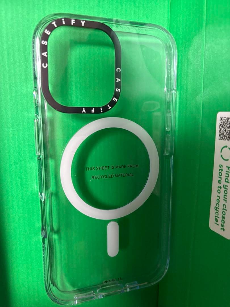 【iPhone16】CASSETIFY クリアケース