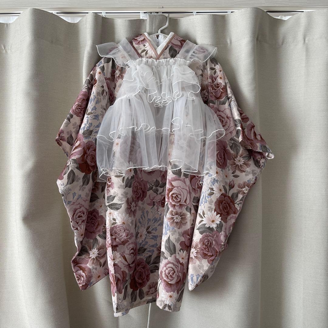 七五三一式セット　3歳　背中ファスナー【美品】