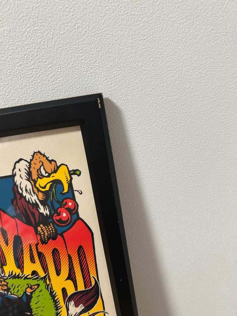 Rat Fink ロッキンジェリービーン シルクスクリーン ポスター 直筆サイン