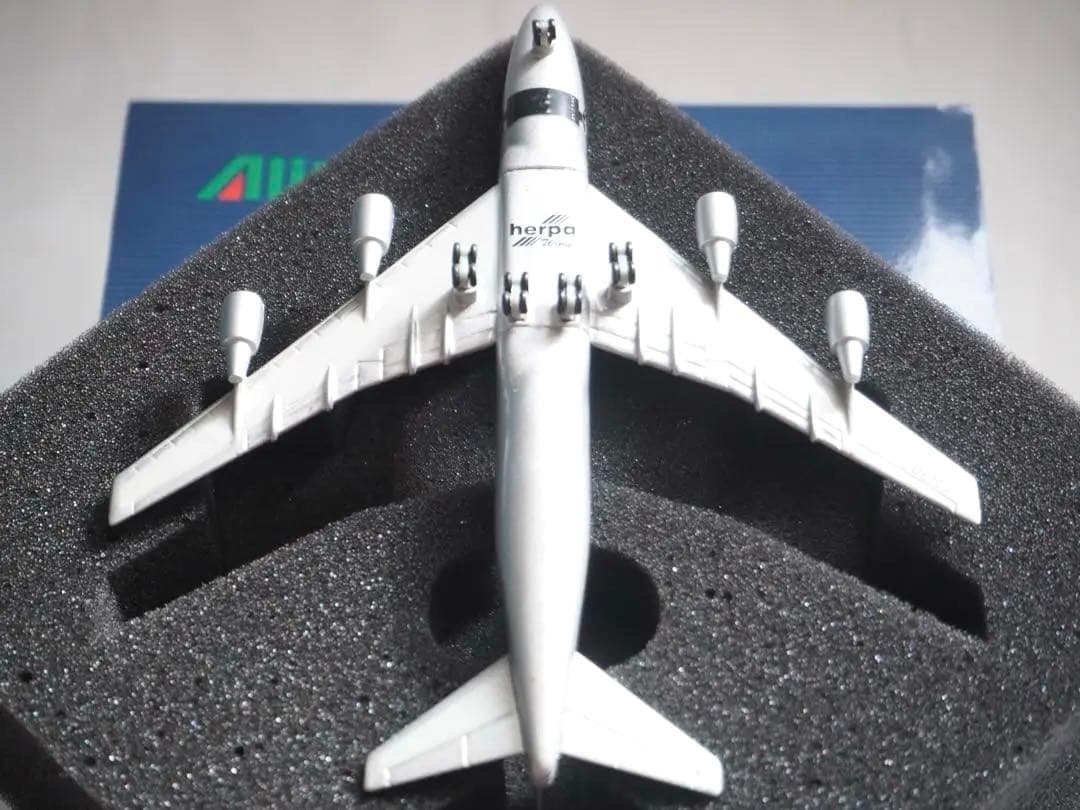 herpa アリタリア航空 1/500 B747-200 Bulgari塗装