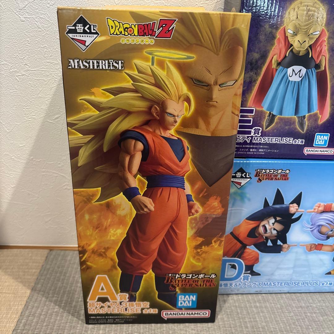 一番くじ ドラゴンボール A賞 C賞 D賞 E賞孫悟空 超サイヤ人3