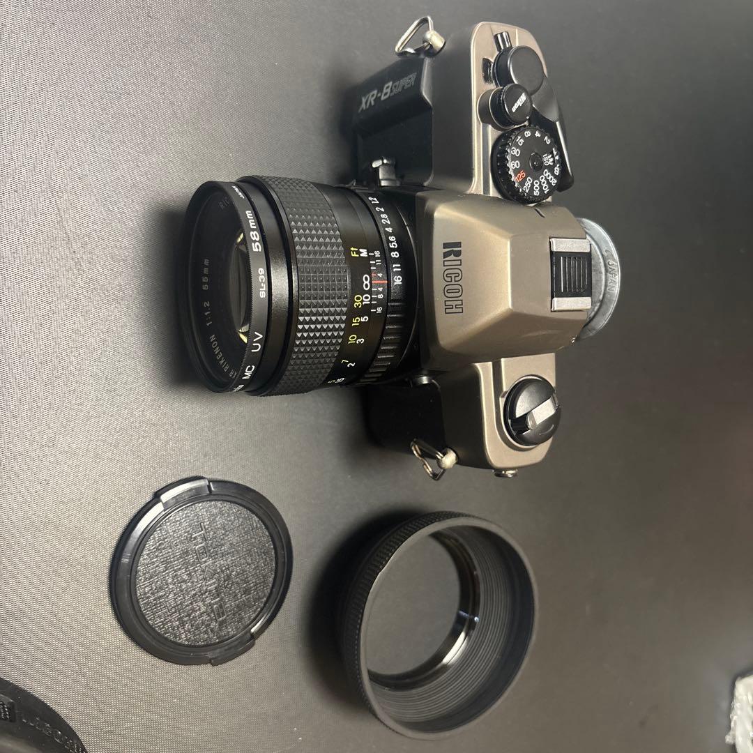 RICOH xr-8 super リケノン55ミリf1.2付き