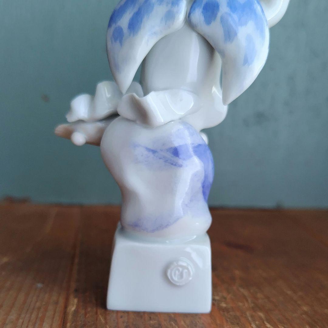 難アリ　マイセン　天使の楽隊　ラッパ　陶磁器　置物　エンジェル