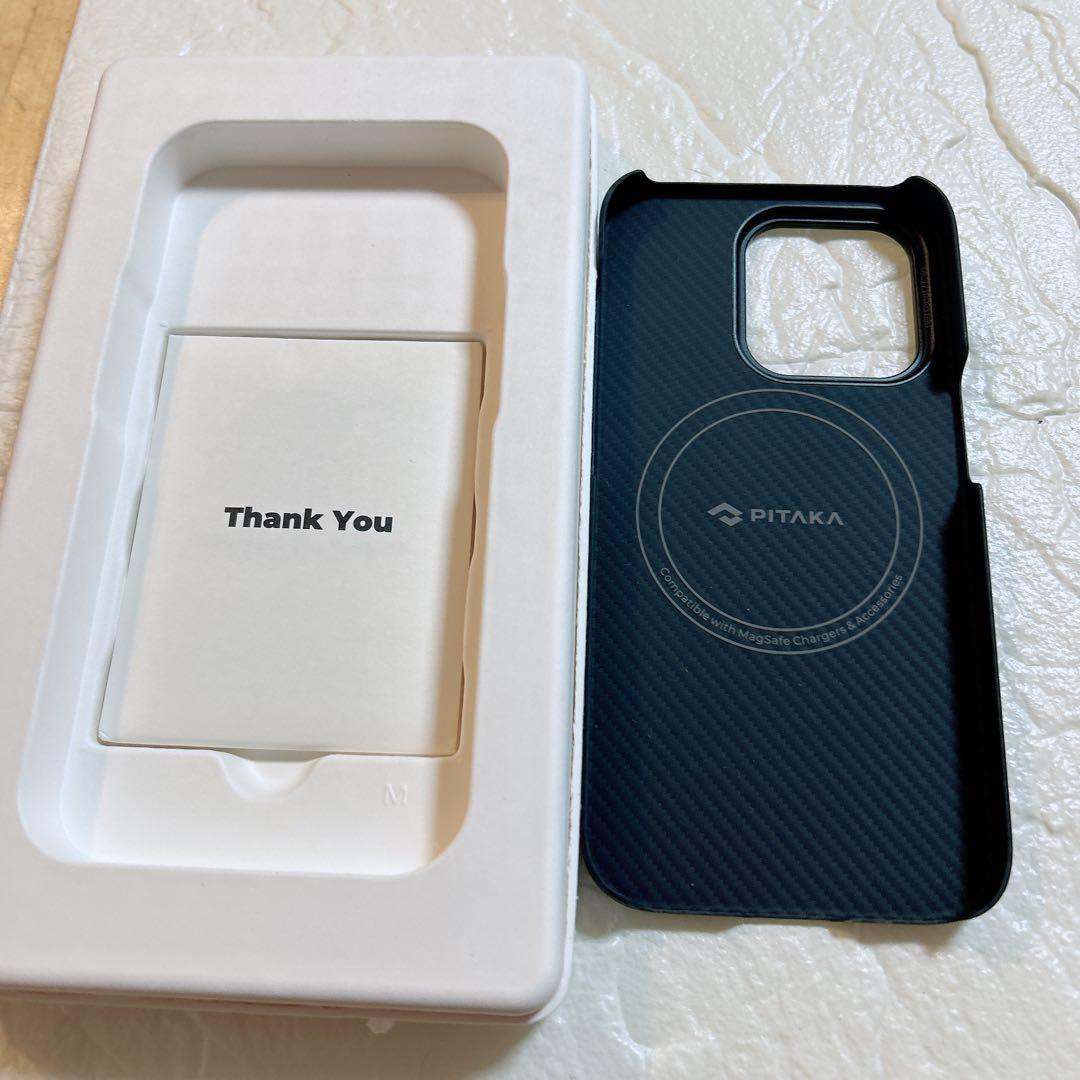 アラミド繊維浮織 iPhone14 Pro ケース MagSafe対応　極薄