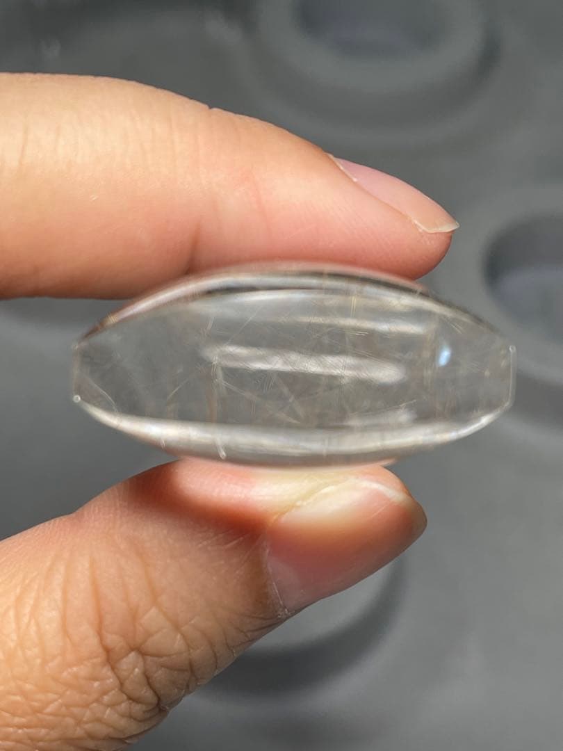 高品質　高透明^_^ ルチル　水晶　原石 トップ