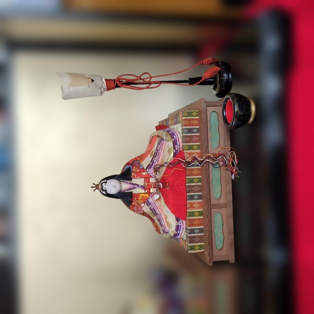 真多呂作　古今人形　白凰雛