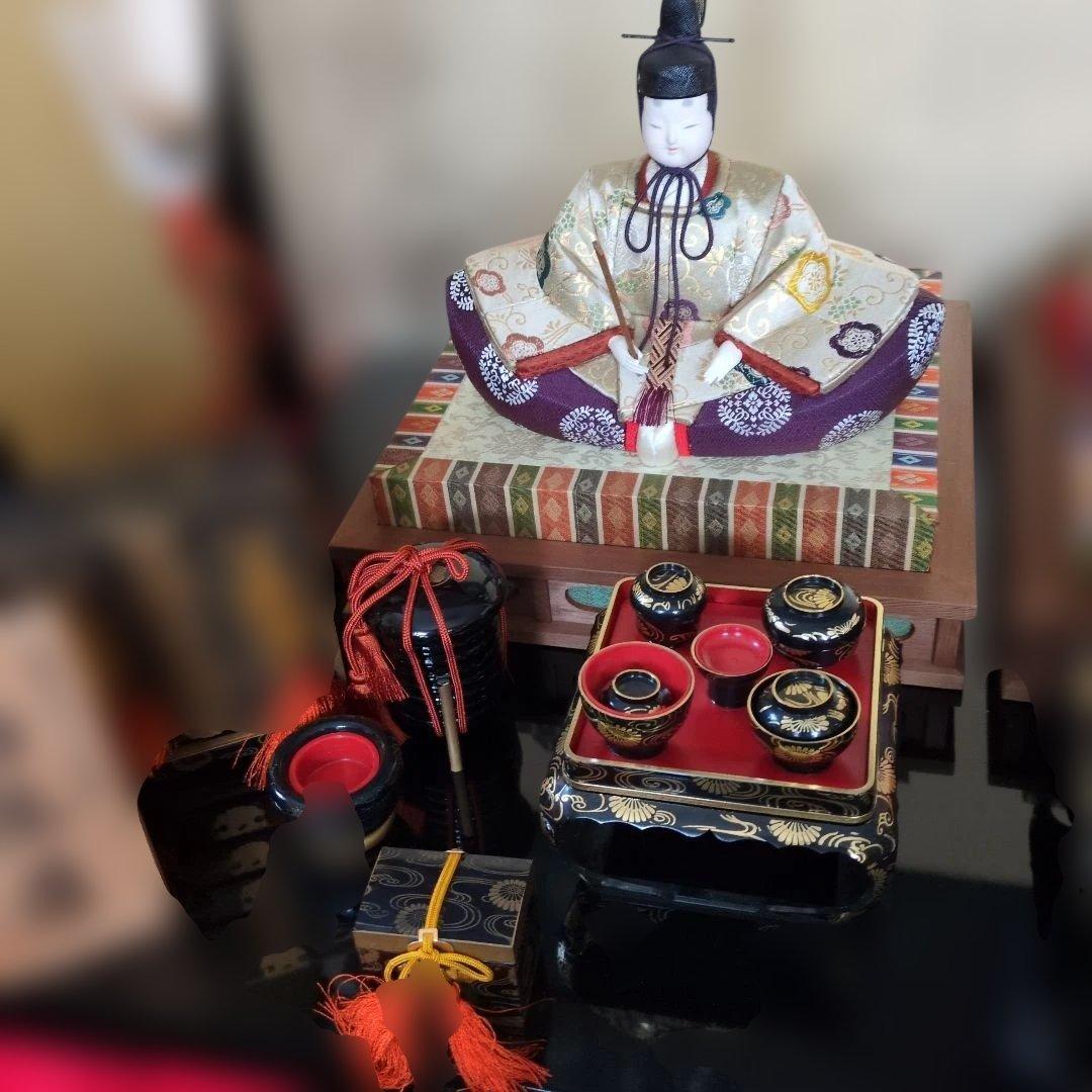 真多呂作　古今人形　白凰雛