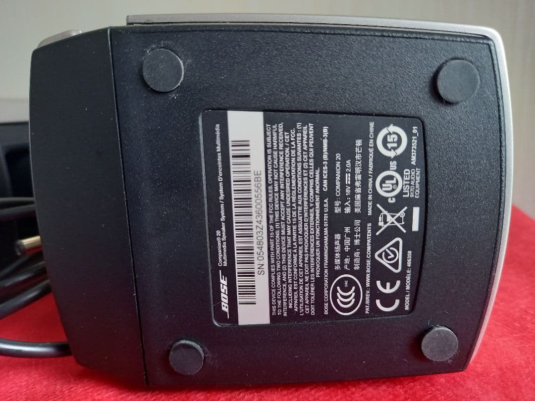 BOSE Companion20 コンパニオン20　オーディオスピーカー　一式