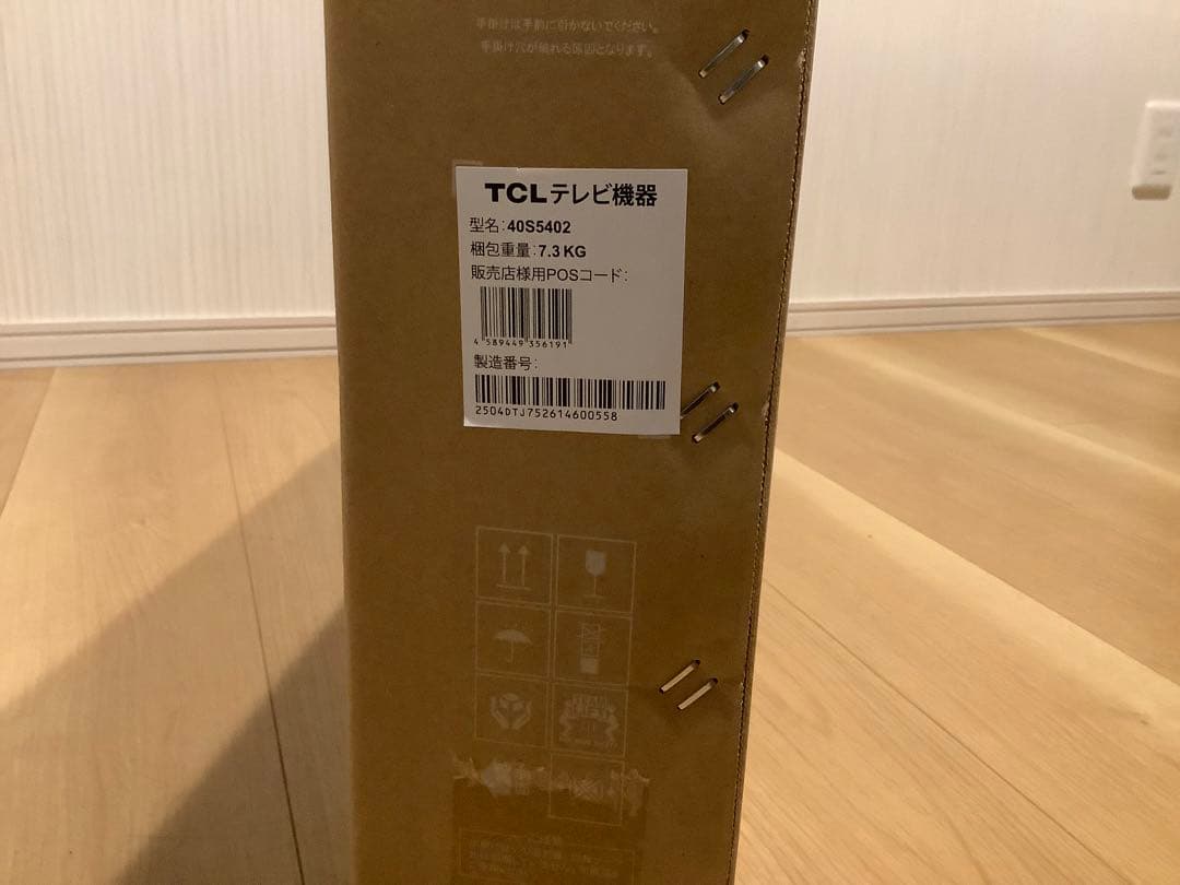 TCL 40インチ FHD スマート液晶テレビ　40s5402