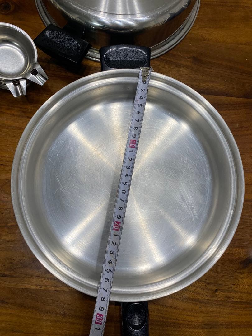 USA製 高級鍋セット EKCO エコー ステンレス鍋 フライパン