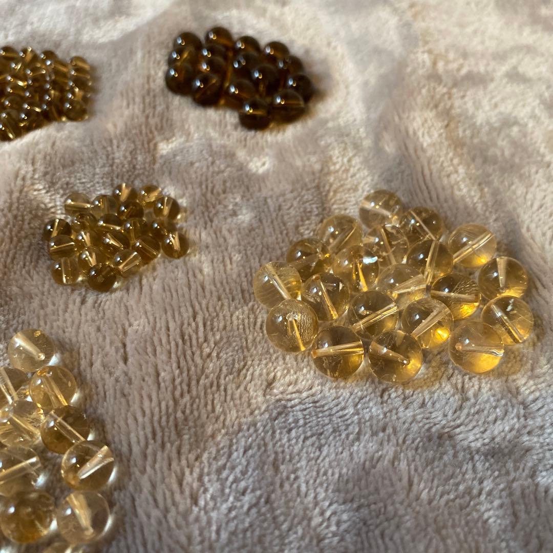 天然石⭐️高級シトリン⭐️アクセサリー素材サイズいろいろ