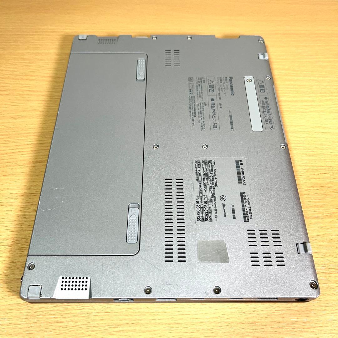 Windowsノート本体 Panasonic Let's note SR4 CF-SR4RDAAS FHD