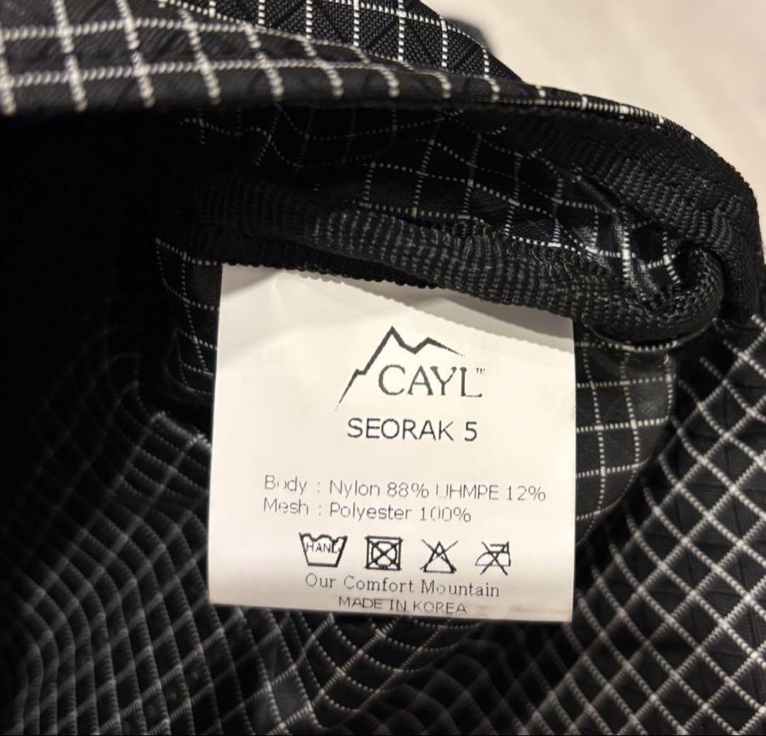 【新品、未使用】CAYL ケイル SEORAK5 サコッシュ5ポケット