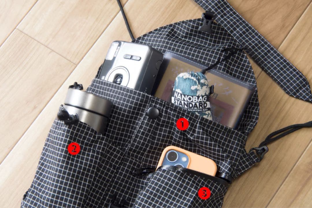 【新品、未使用】CAYL ケイル SEORAK5 サコッシュ5ポケット