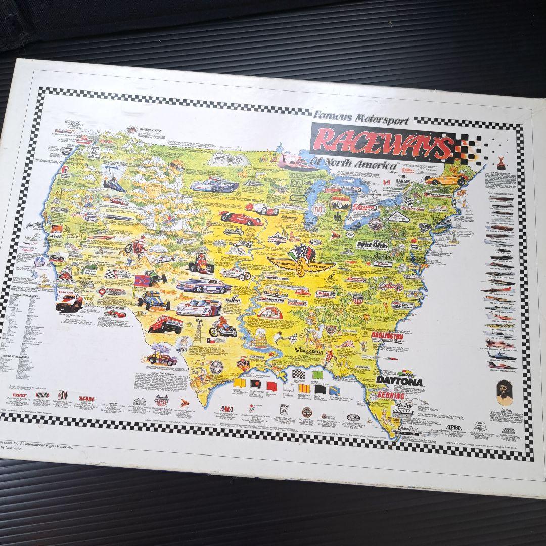 レア 1987–1994 USA Raceways 1000P ジグソーパズル
