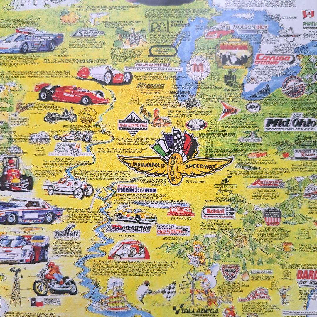 レア 1987–1994 USA Raceways 1000P ジグソーパズル