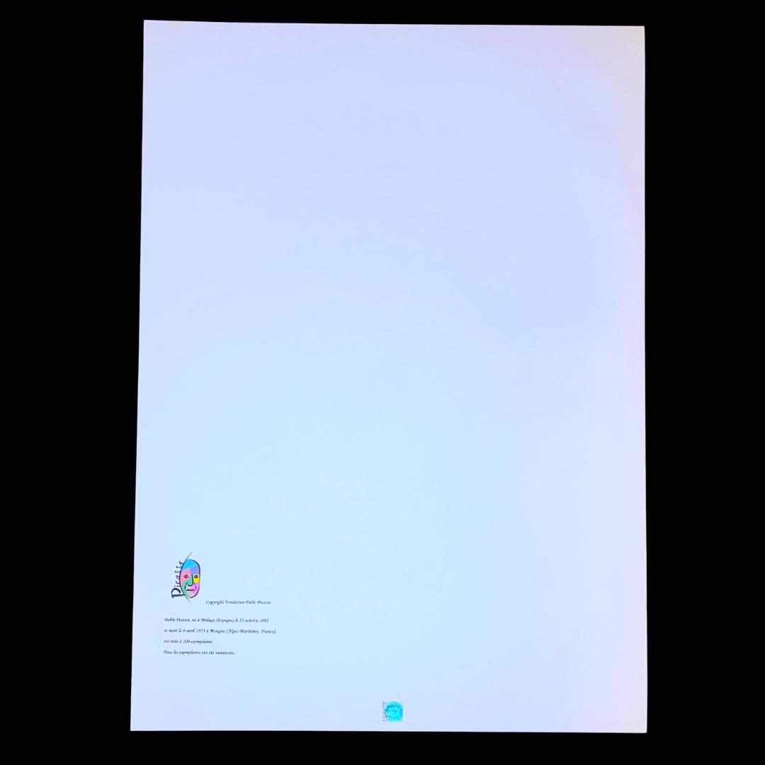 【模写】超希少!! 世界限定200枚 パブロ・ピカソ リトグラフ
