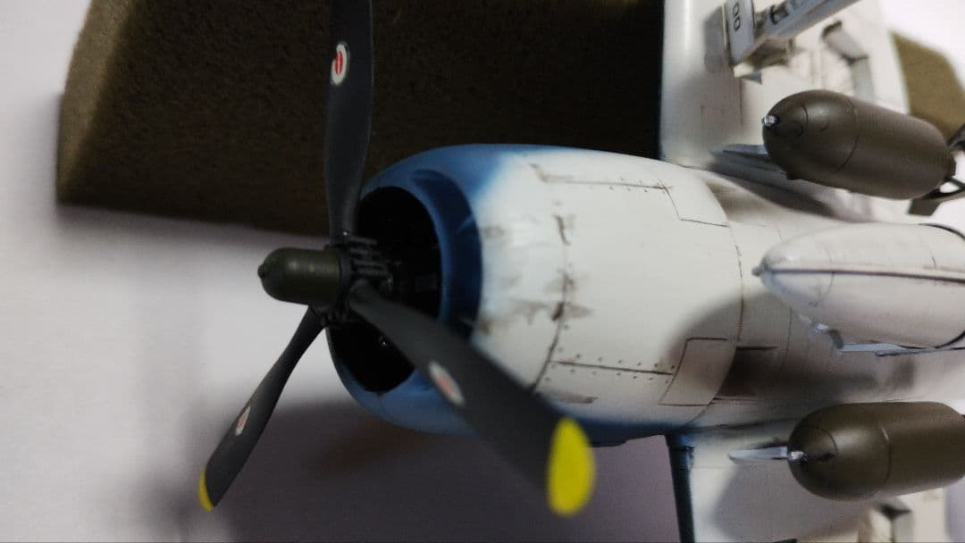 プラモデル完成機　1/48　F6F-3グラマンヘルキャット