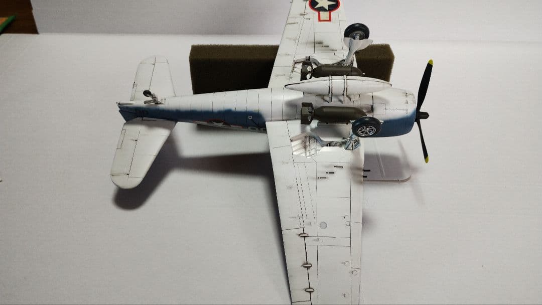 プラモデル完成機　1/48　F6F-3グラマンヘルキャット