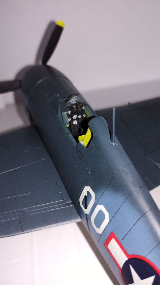 プラモデル完成機　1/48　F6F-3グラマンヘルキャット