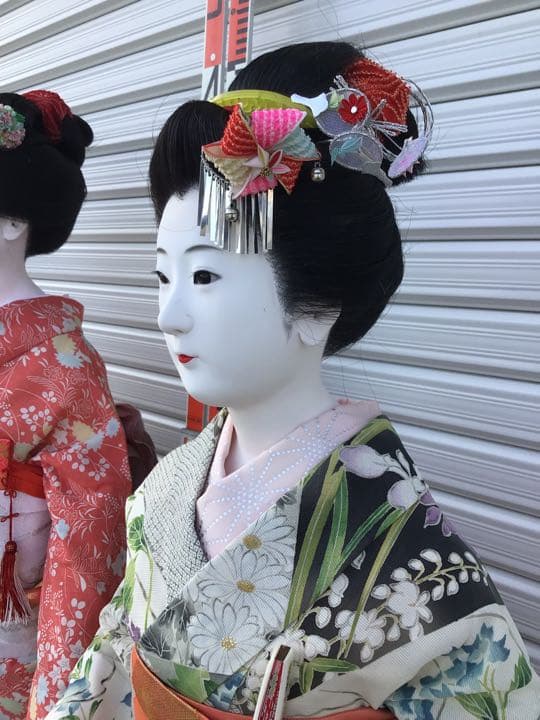 ★創作/人形作家 ・日本人形・特大145cm『美人舞妓』左側1体・購入150万円