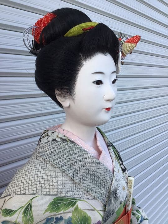 ★創作/人形作家 ・日本人形・特大145cm『美人舞妓』左側1体・購入150万円