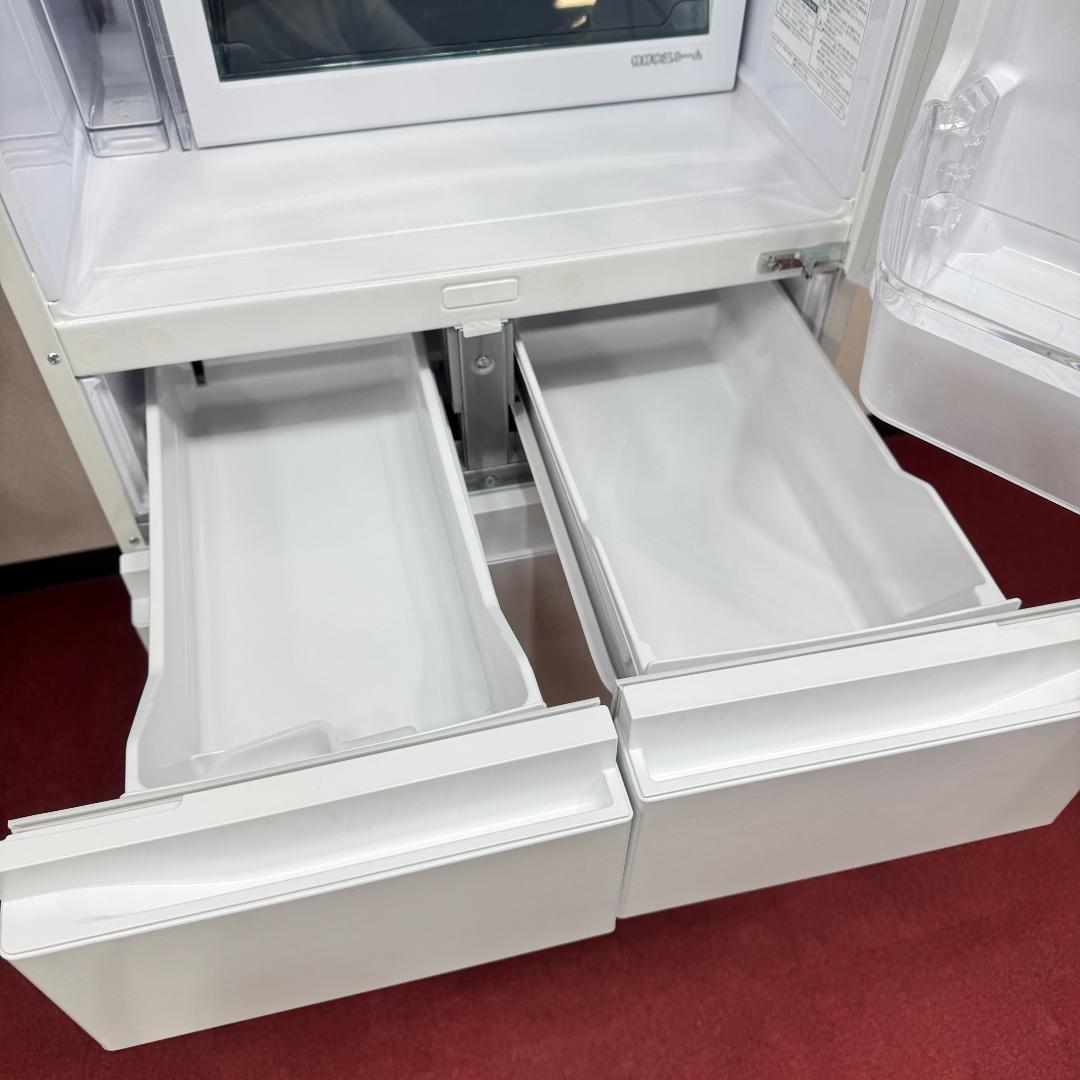 東京23区送料無料　美品日立5ドア冷蔵庫2023年製470L　洗浄/除菌済み