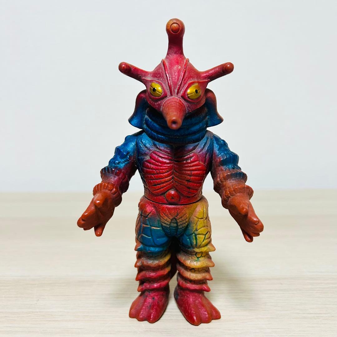【レア】ヒッポリト星人　キングザウルスシリーズ　ポピー　円谷　ソフビ 当時物