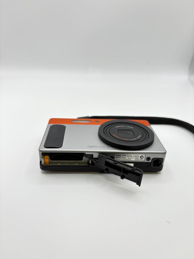 PENTAX Optio H90 コンパクトデジタルカメラ オレンジ