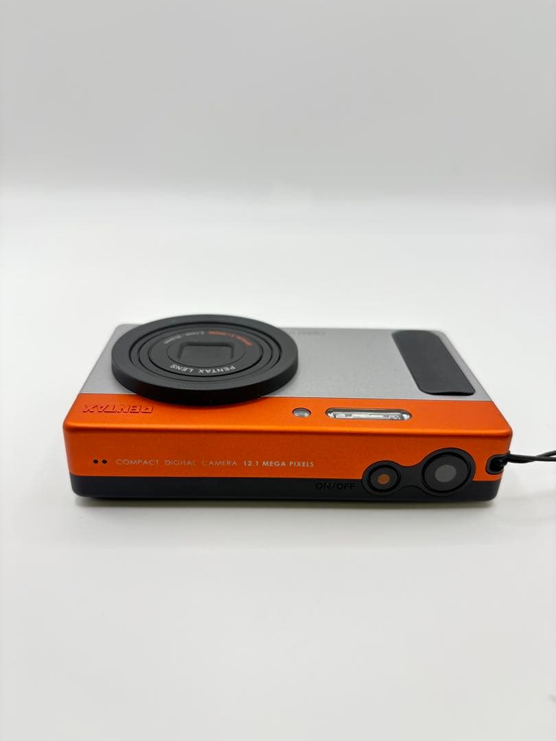 PENTAX Optio H90 コンパクトデジタルカメラ オレンジ