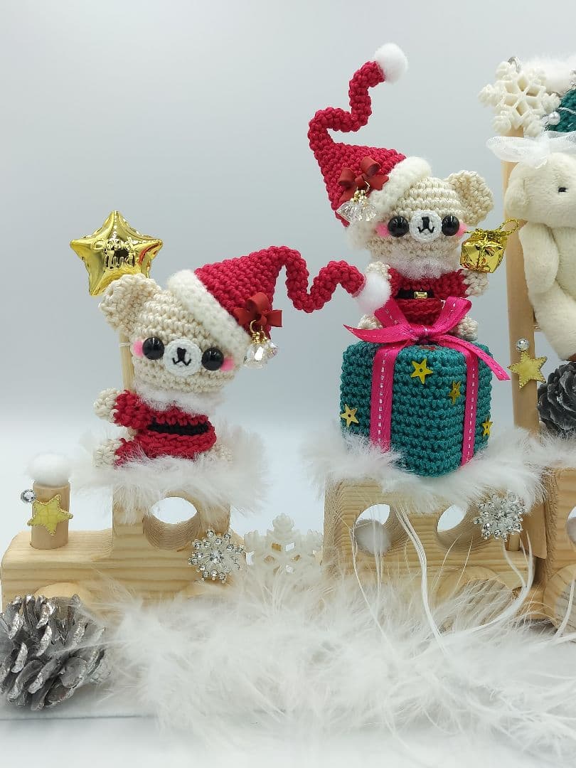 あみぐるみ　クリスマスA