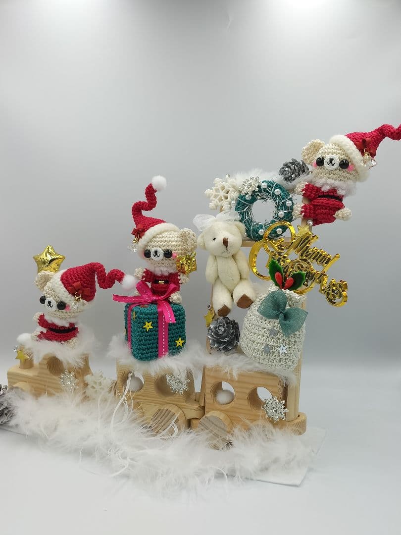 あみぐるみ　クリスマスA