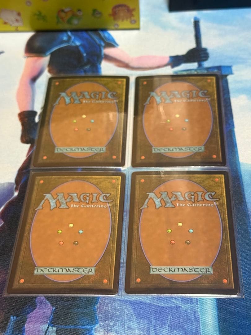 炎の稲妻　日本語版　旧枠foil 4枚セット　マジックザギャザリング