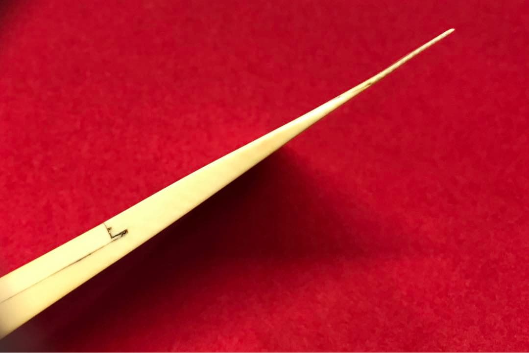 三味線撥97天然素材マンモス/三味線/弦楽器/バチ