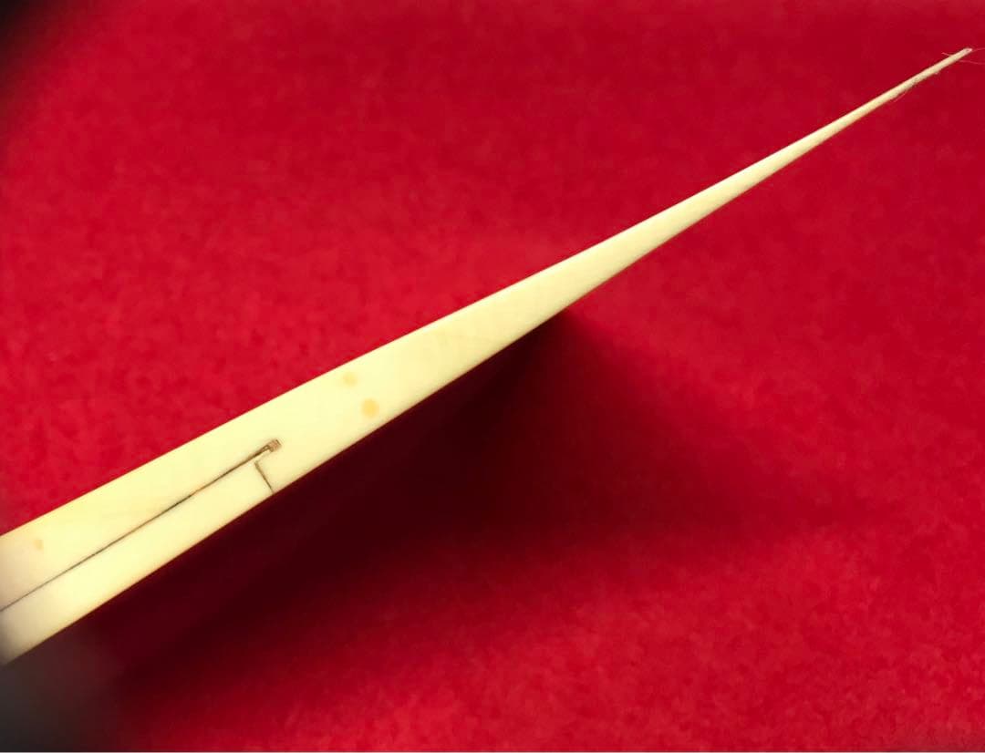 三味線撥97天然素材マンモス/三味線/弦楽器/バチ