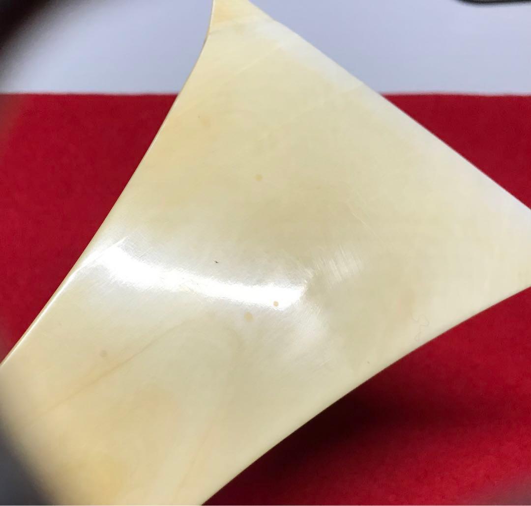 三味線撥97天然素材マンモス/三味線/弦楽器/バチ