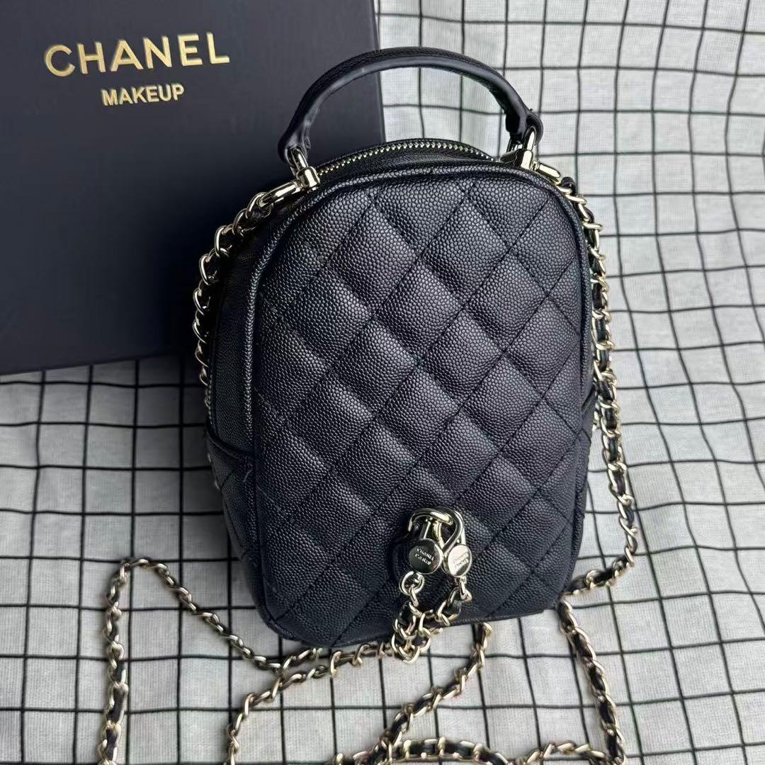 シャネル キルティング ノベルティ ミニリュック ブラック 非売品