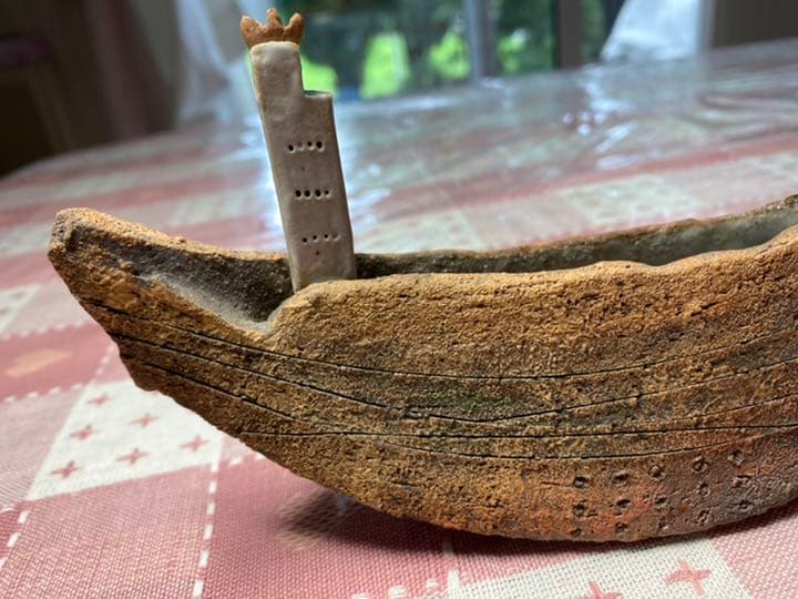 陶芸花器　陶芸置物　松本クラフトフェア　作家さん手作りの1点物です！