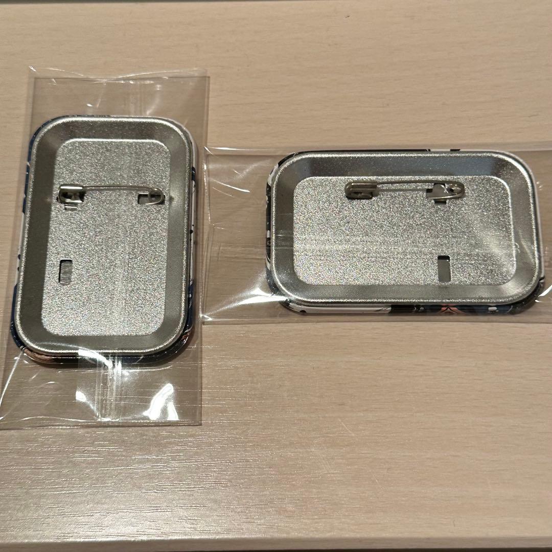 ハイキュー!! スクエア缶バッジ セガ 影山飛雄 2種セット