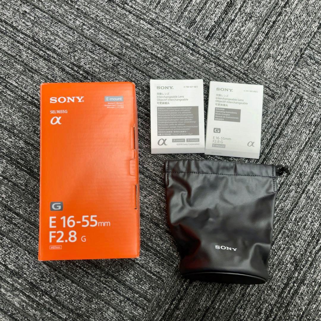 SONY E 16-55mm F2.8 G （SEL1655G）レンズ